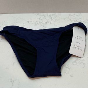 NWT Beach Couture Navy Bikini Bottom swimsuit